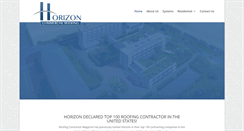 Desktop Screenshot of horizonroofinc.com